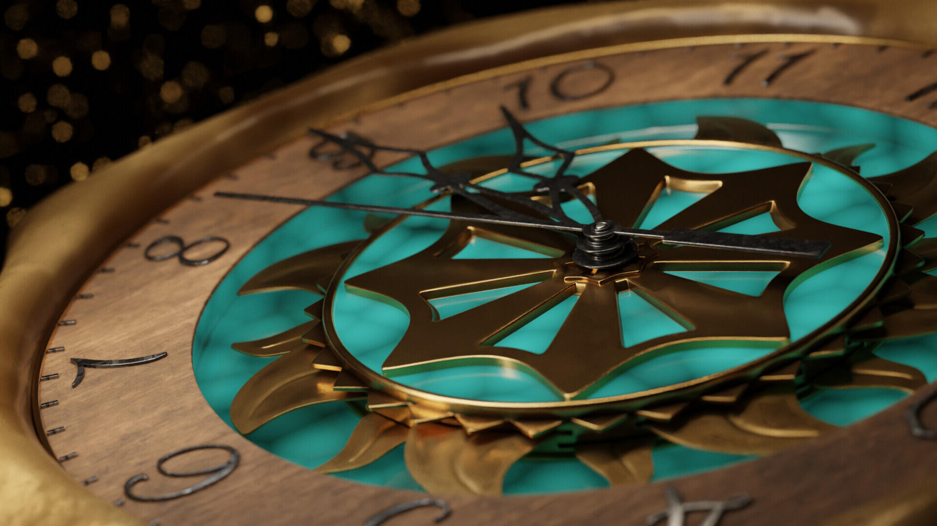 Digital Painting of a singer with a microphone